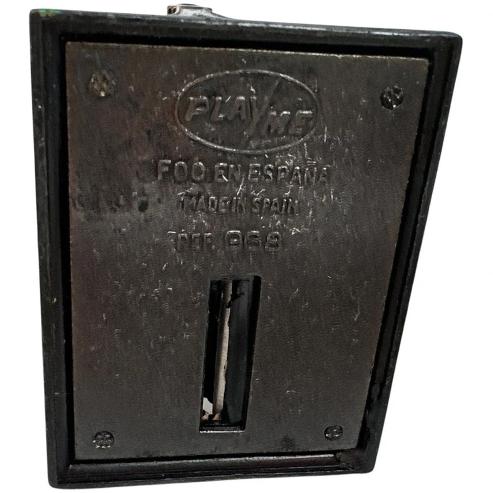 Antique Liberty Bell Bronze Metal Diecast Pencil Sharpener • Play Me #968